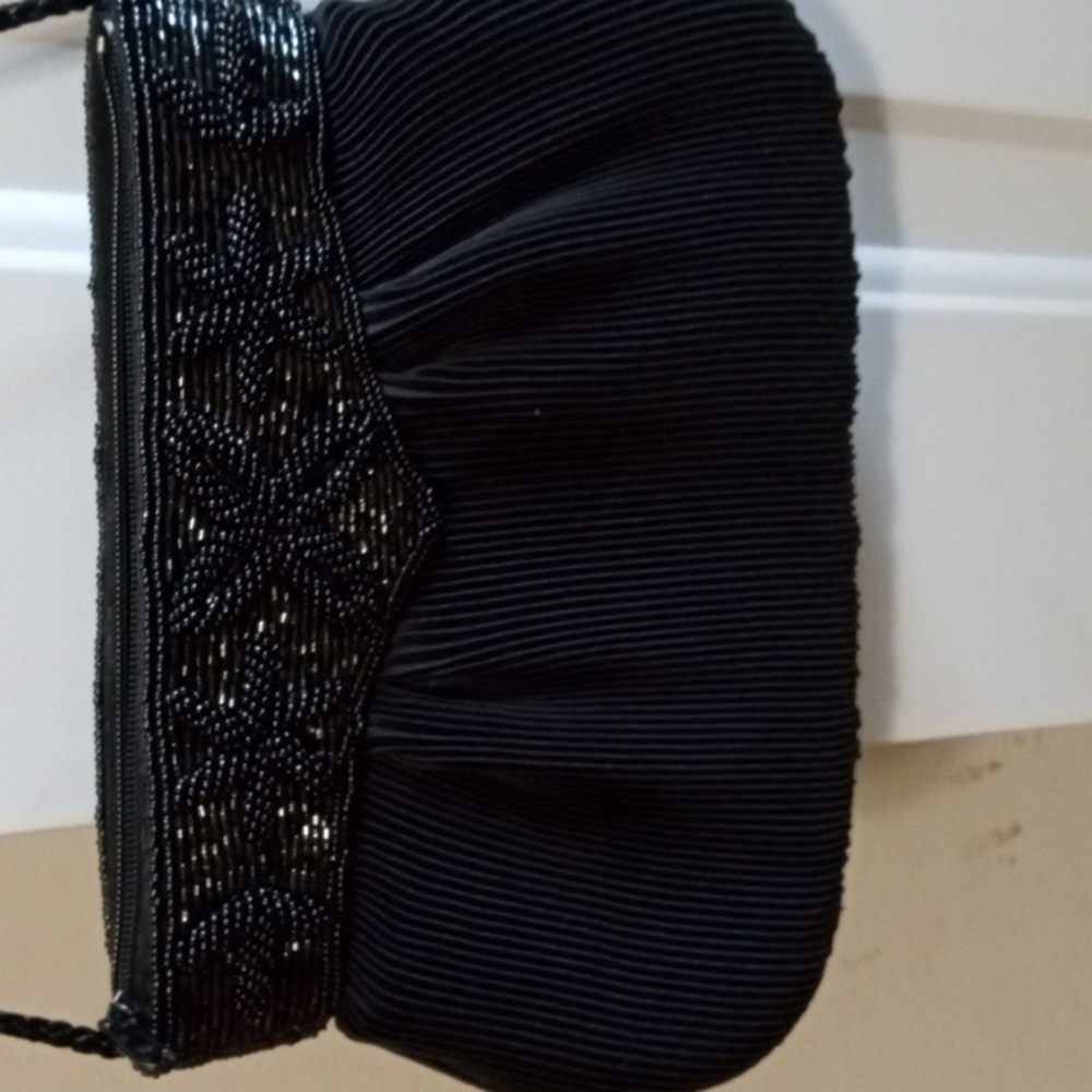 Women's Beaded Evening Bag Black